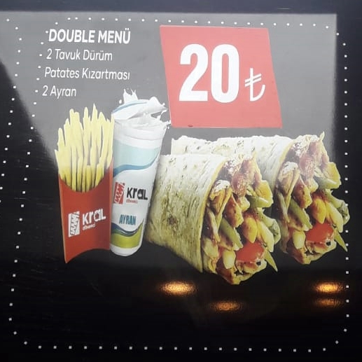Menu Kral Dönerci Fatsa-6